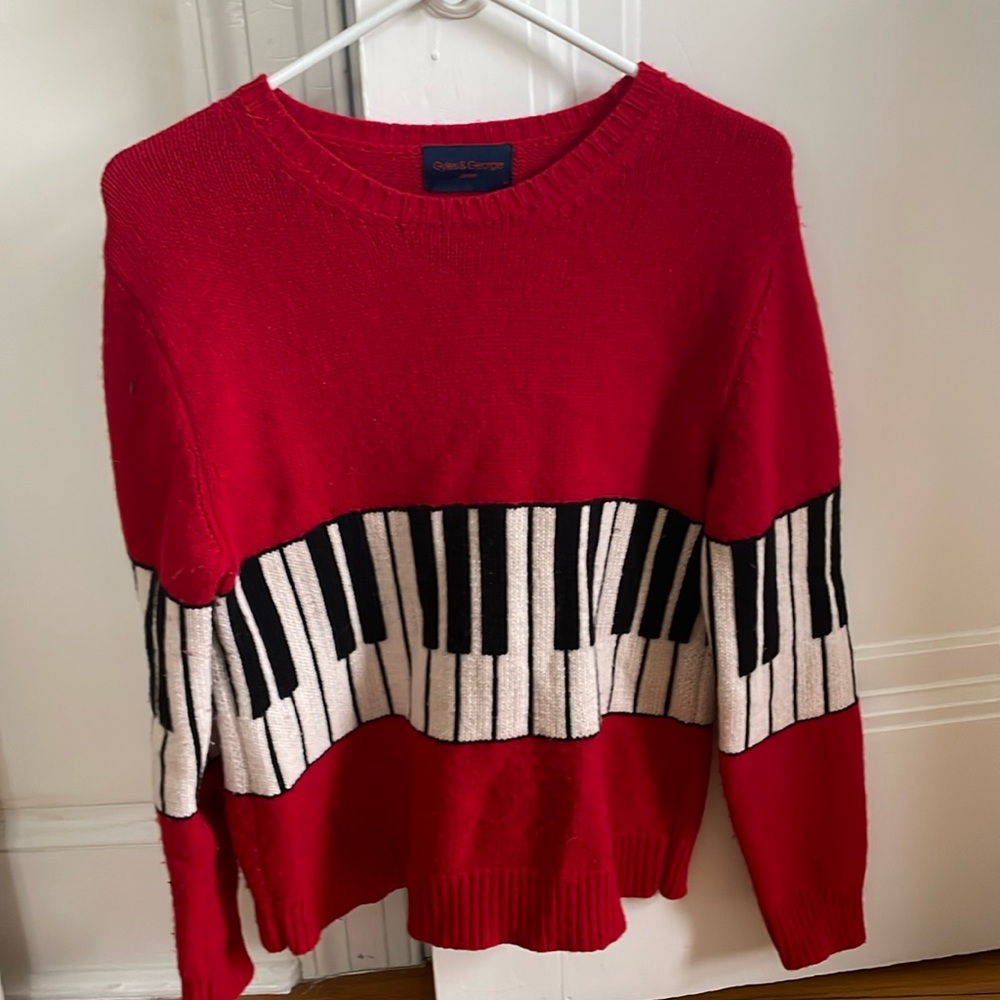 Gyles and George for Rowing Blazers piano sweater size M